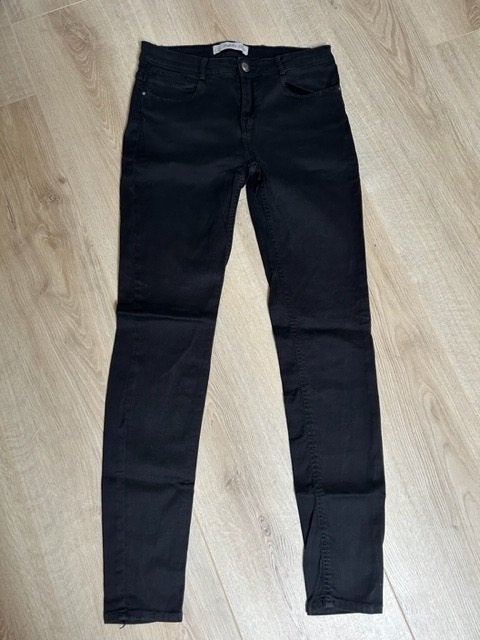 Zara broek zwart katoen (maat 38), Maat 38/40 (M), Nieuw, Ophalen of Verzenden, Lang