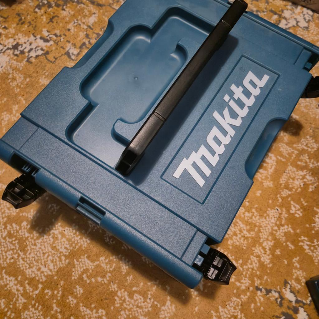 Originele Makita Makpac Type 2 koffer met DTD171 inleg, Doe-het-zelf en Verbouw, Gereedschapskisten, Ophalen of Verzenden