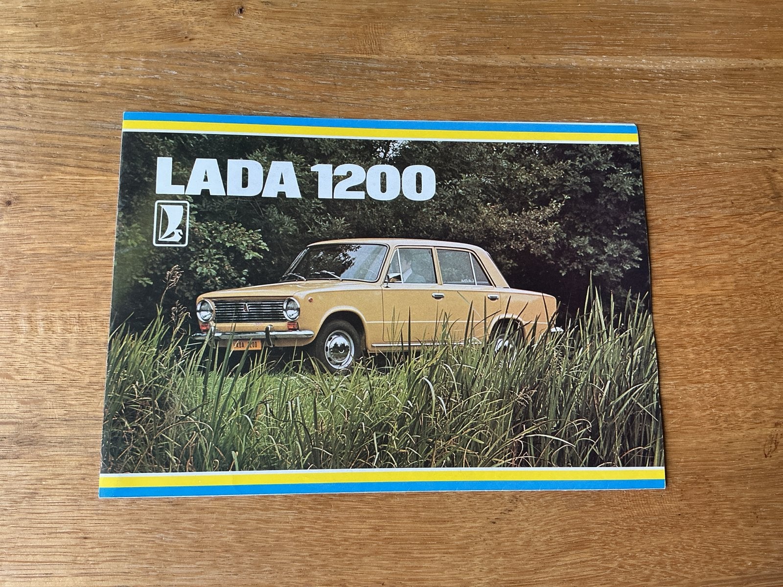 Lada 1200 brochure - Origineel uit de jaren '70, Ophalen of Verzenden, Gelezen, Overige merken