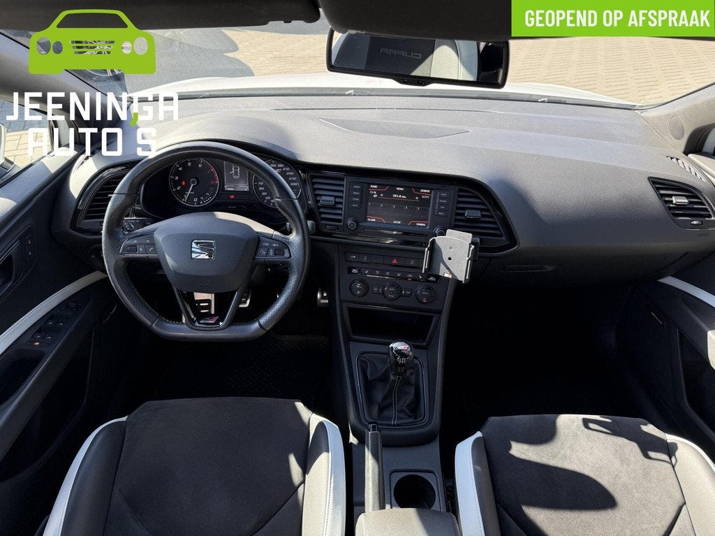 Seat Leon 2.0 TSI Cupra 280PK|Clima|Stoelverwarming, Voorwielaandrijving, 15 km/l, Gebruikt, 4 cilinders