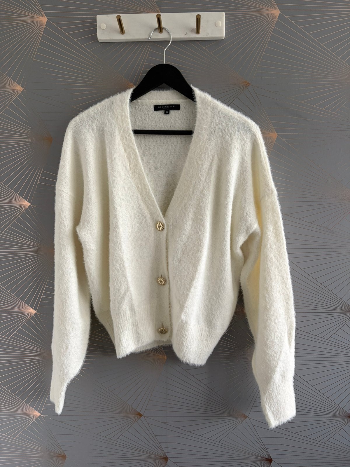 Vestje My jewellery, Ophalen, Zo goed als nieuw, Maat 38/40 (M), Wit