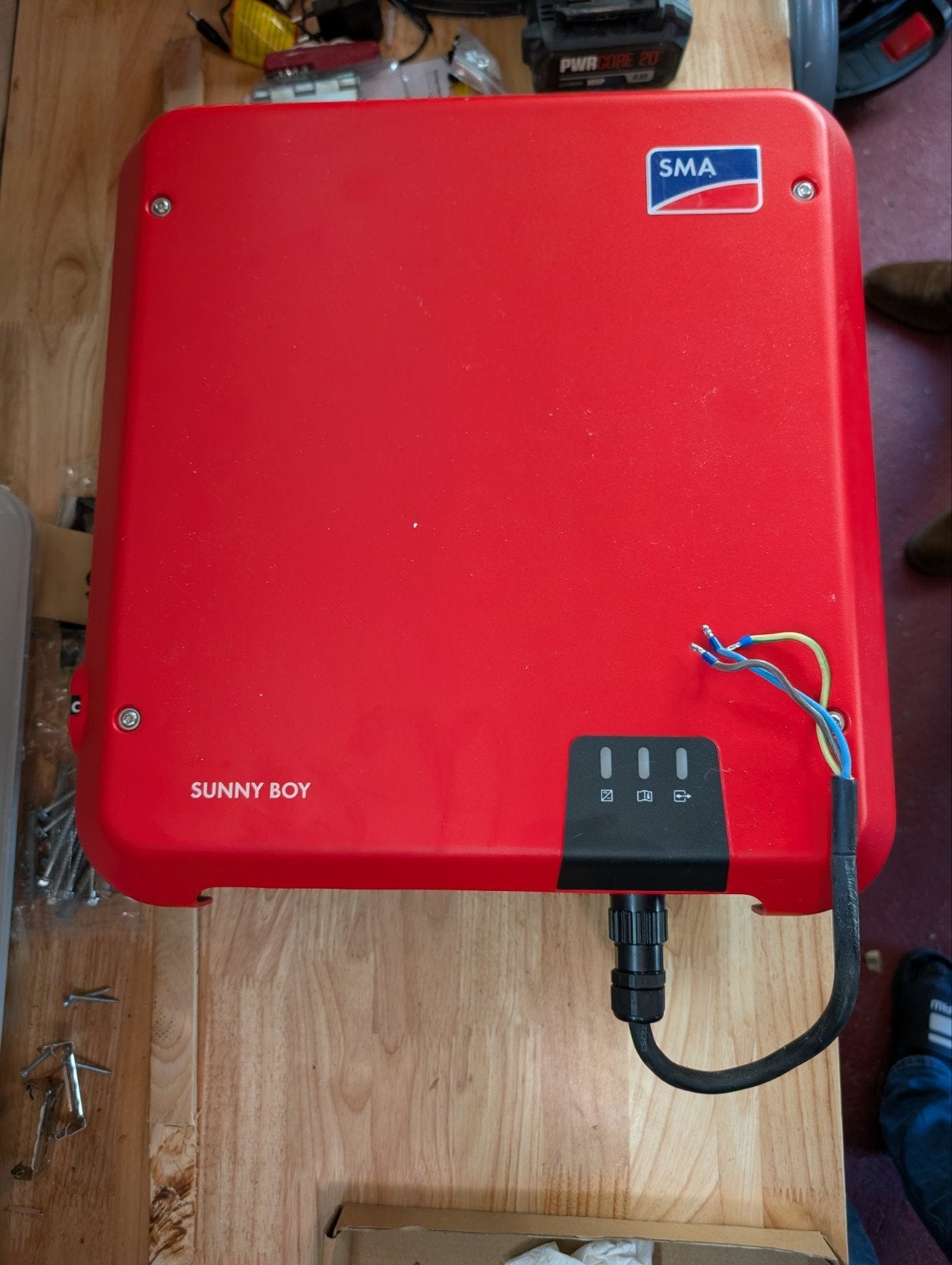 SMA Sunny Boy 4000TL omvormer, Ophalen of Verzenden, Gebruikt, Overige typen, 200 wattpiek of meer