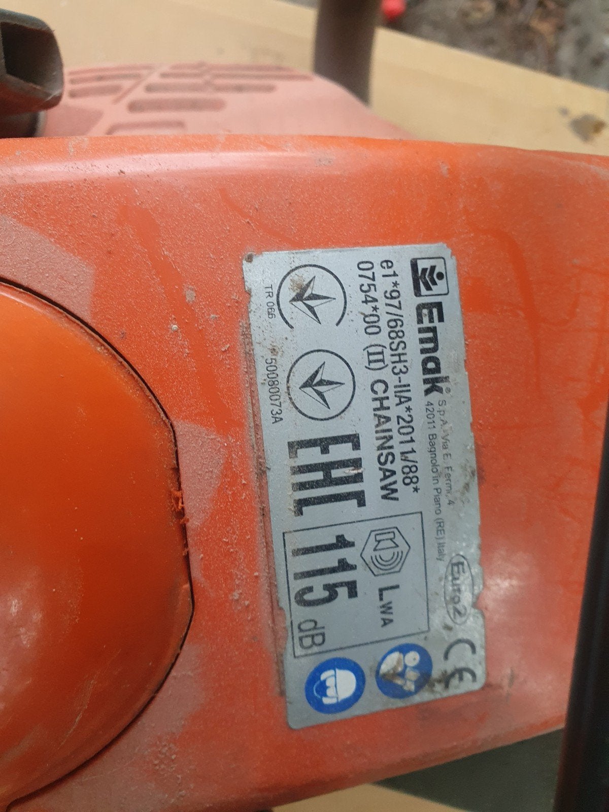oleo mac gs520 kettingzaag, Ophalen of Verzenden, Gebruikt, Oleo mac