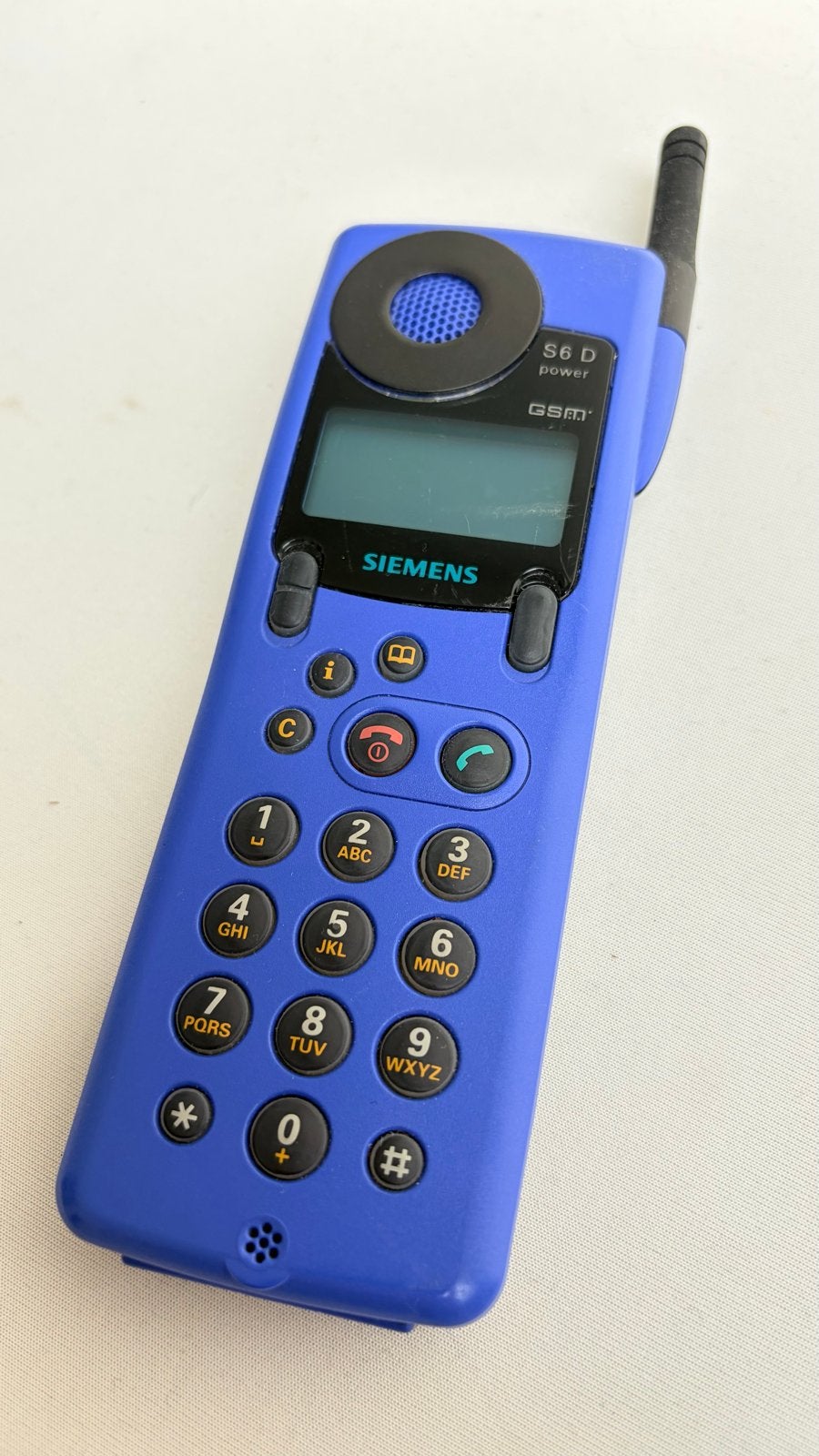 Siemens S6D Power GSM Telefoon - Zonder Lader, Telecommunicatie, Gebruikt, Geen camera, Ophalen of Verzenden, Klassiek of Candybar