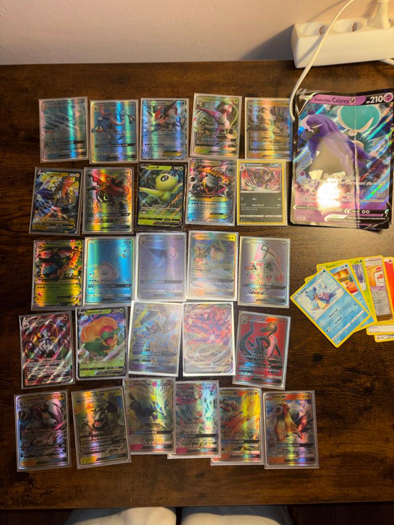 Grote collectie Pokémon kaarten GX, V, VMAX, EX, Full Art, Hobby en Vrije tijd, Verzamelkaartspellen | Pokémon, Gebruikt, Meerdere kaarten