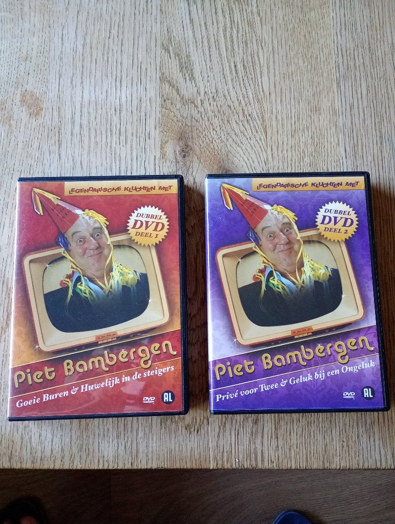 2x Piet Bambergen Legendarische Kluchten, Overige artiesten, Alle leeftijden, Ophalen of Verzenden, Nederlands