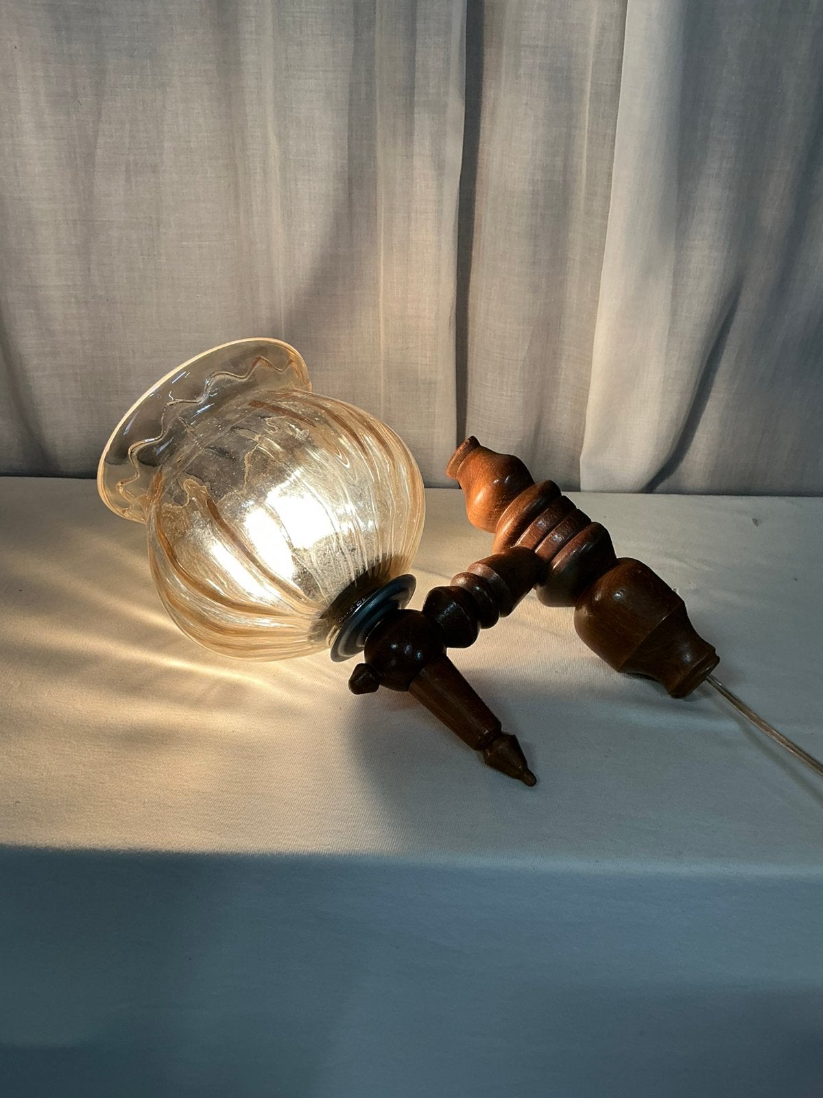 LET OP !!!!Sfeervolle Vintage wandlamp NU 9,95 !!!, Ophalen of Verzenden