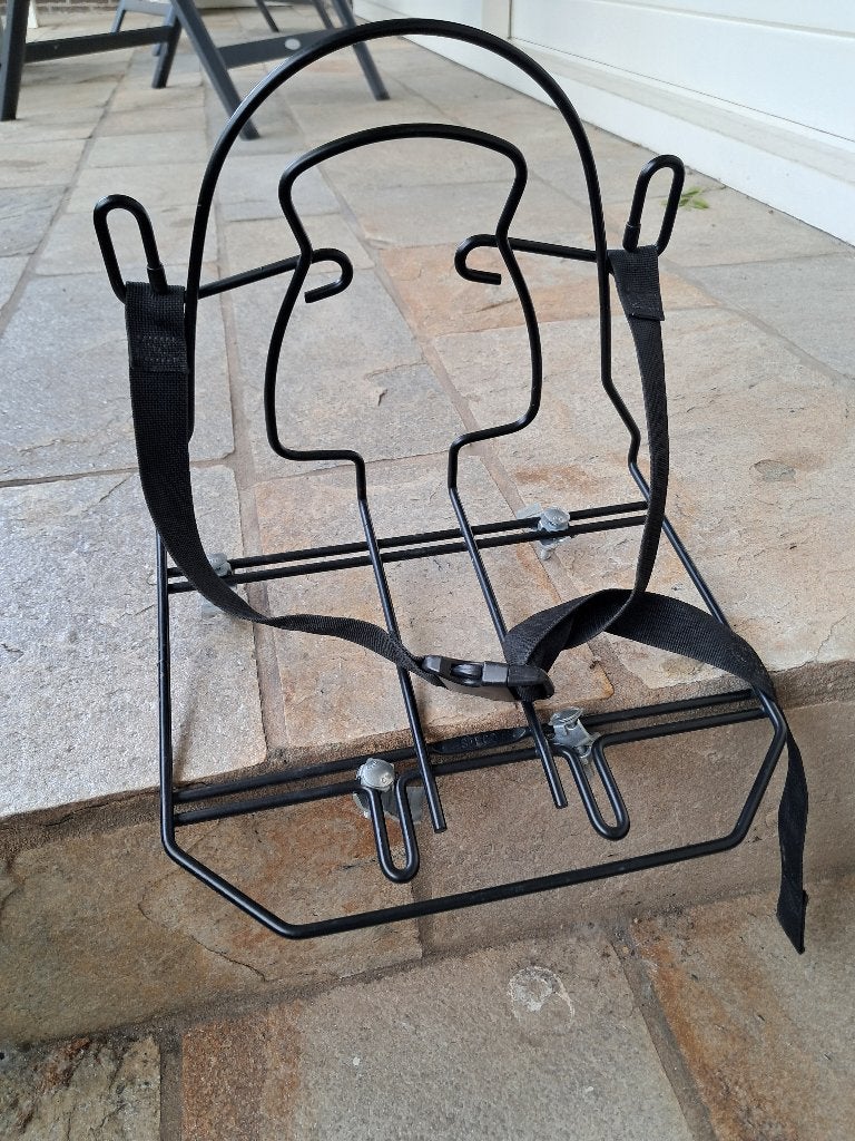 Monkey - mee (Tassenrek) voor op de fiets, Ophalen