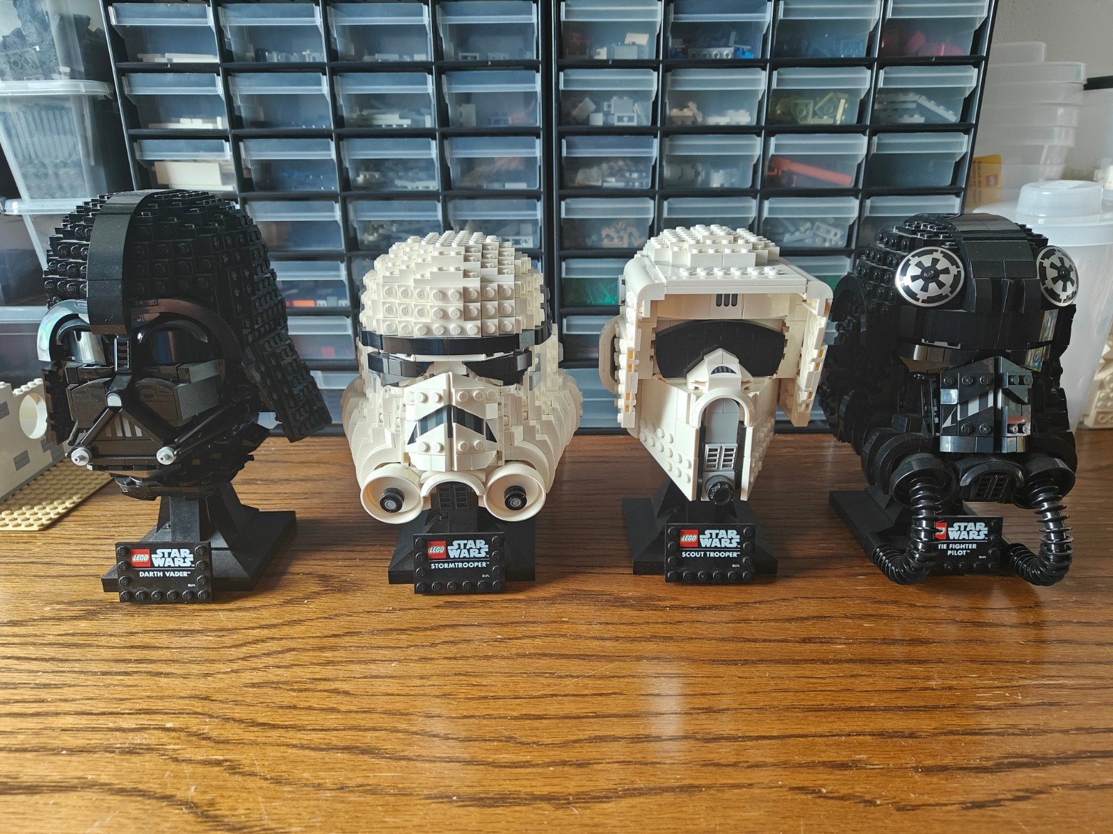 Lego Star Wars 8 Helmen compleet, Kinderen en Baby's, Speelgoed | Duplo en Lego, Ophalen, Star Wars, Lego, Zo goed als nieuw