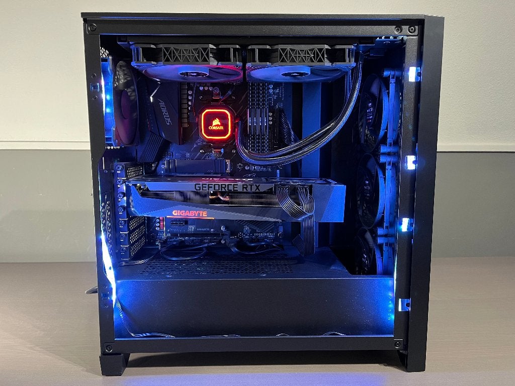 Gaming PC – RTX 3070 Ti – Ryzen 5 5600X – 32 GB RAM, Gebruikt, 32 GB, Zelf gebouwde pc, Gaming