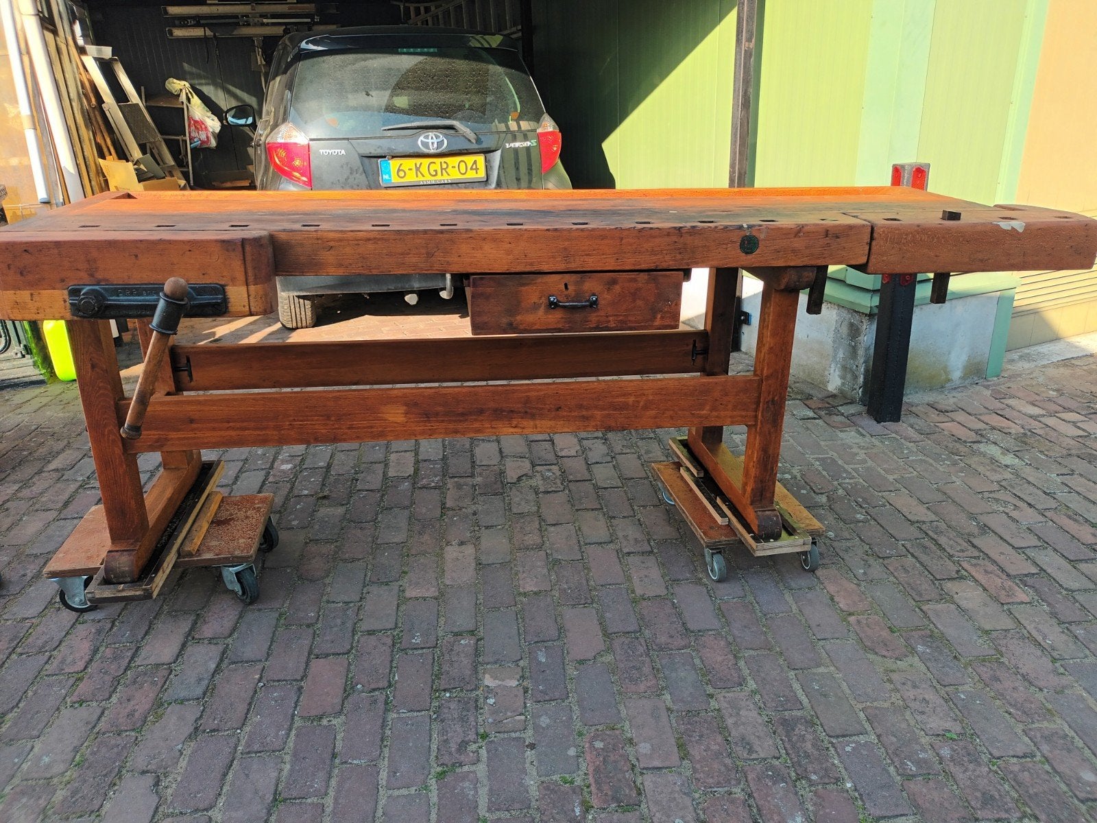 Werkbank Ulmia beukenhout., Ophalen, Gebruikt