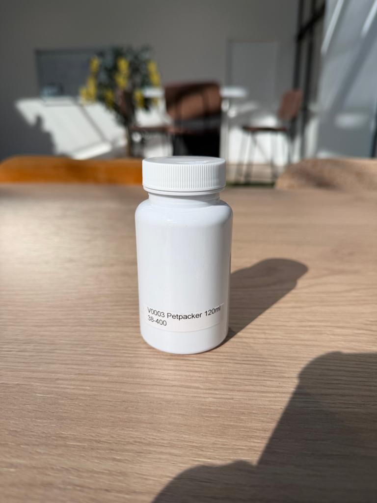 Pot PETPACKER 120ml Wit, Ophalen, Nieuw