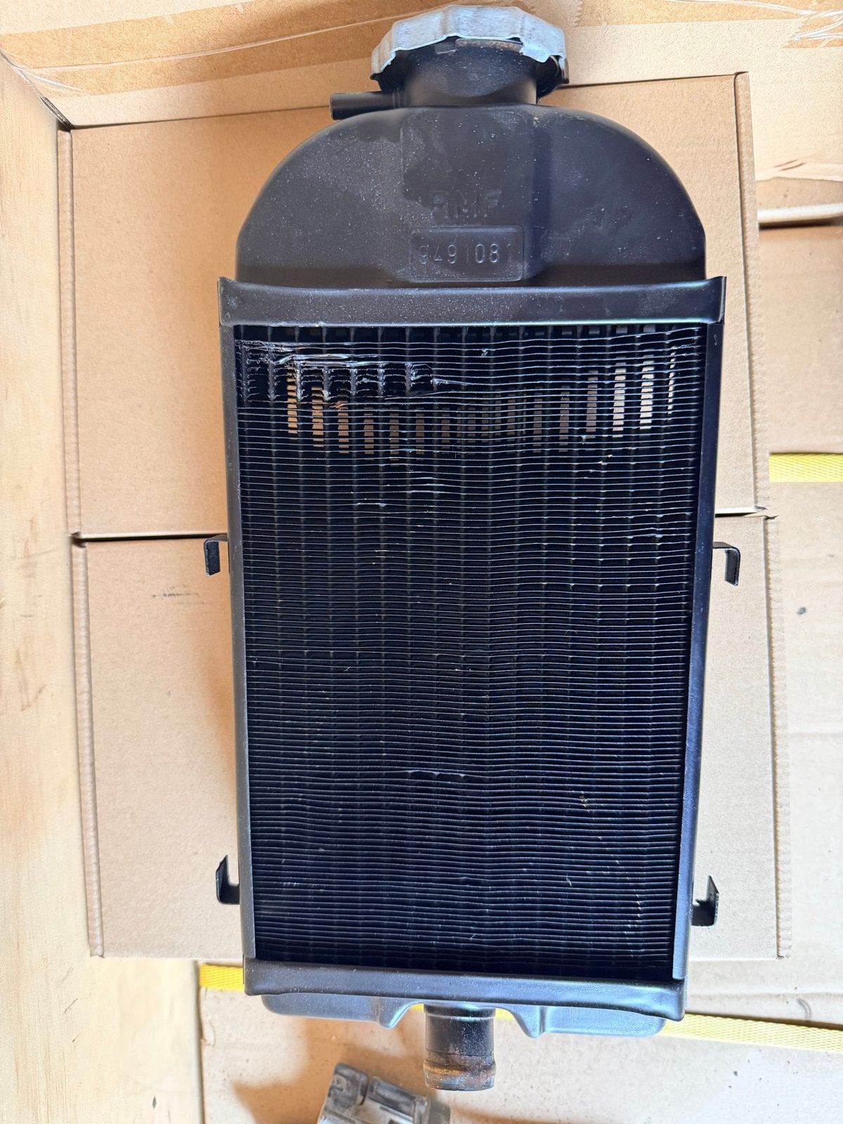 Zundapp radiateur voor de KS125, Ophalen of Verzenden, Gebruikt, Overige typen