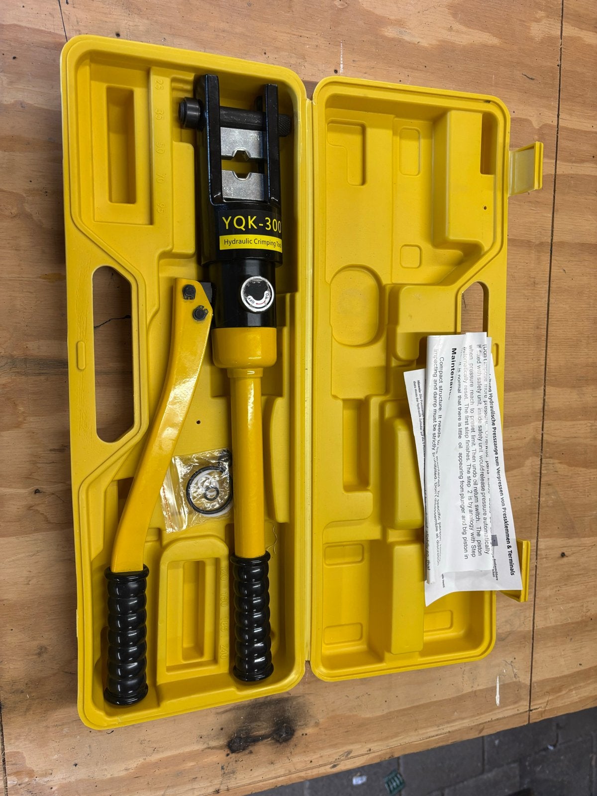 Hydraulische handperstang voor 6 mm staalkabels, Ophalen of Verzenden, Nieuw, Overige typen, Overige merken