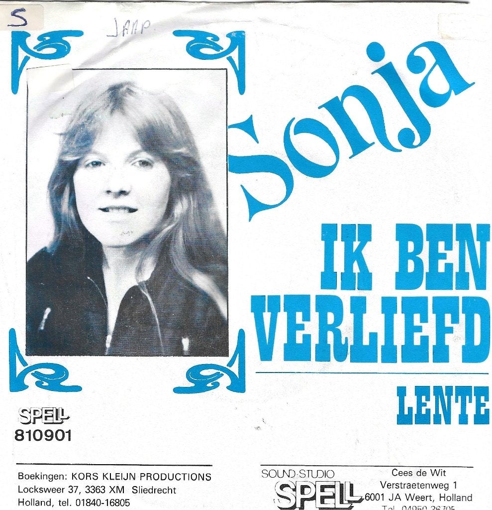 vinyl single  Sonja, Ophalen of Verzenden, Gebruikt, Pop