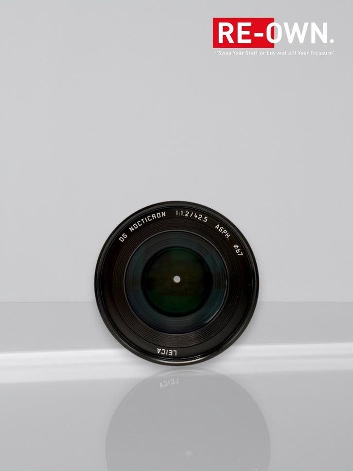 PANASONIC LEICA NOCTICRON 42.5MM F/1.2 | TOPSTAAT | DOOS, 42 mm, ,, Micro Four Thirds, Ophalen of Verzenden