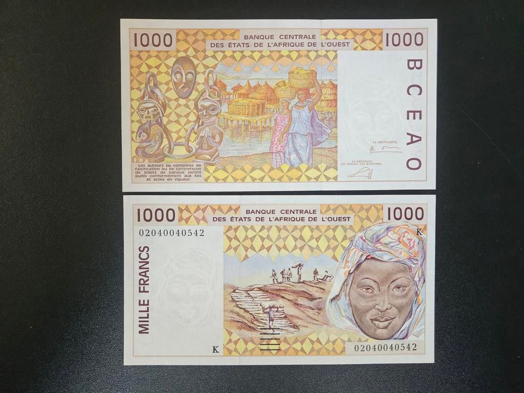 West Afrikaanse Staten Senegal pick 711Kl 2002 UNC, Ophalen of Verzenden, Overige landen, Los biljet