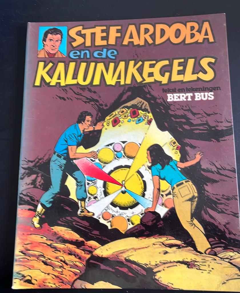 Stefardoba en de Kalunakegels - Bert Bus stripboek, Eén stripboek, Ophalen of Verzenden, Gelezen
