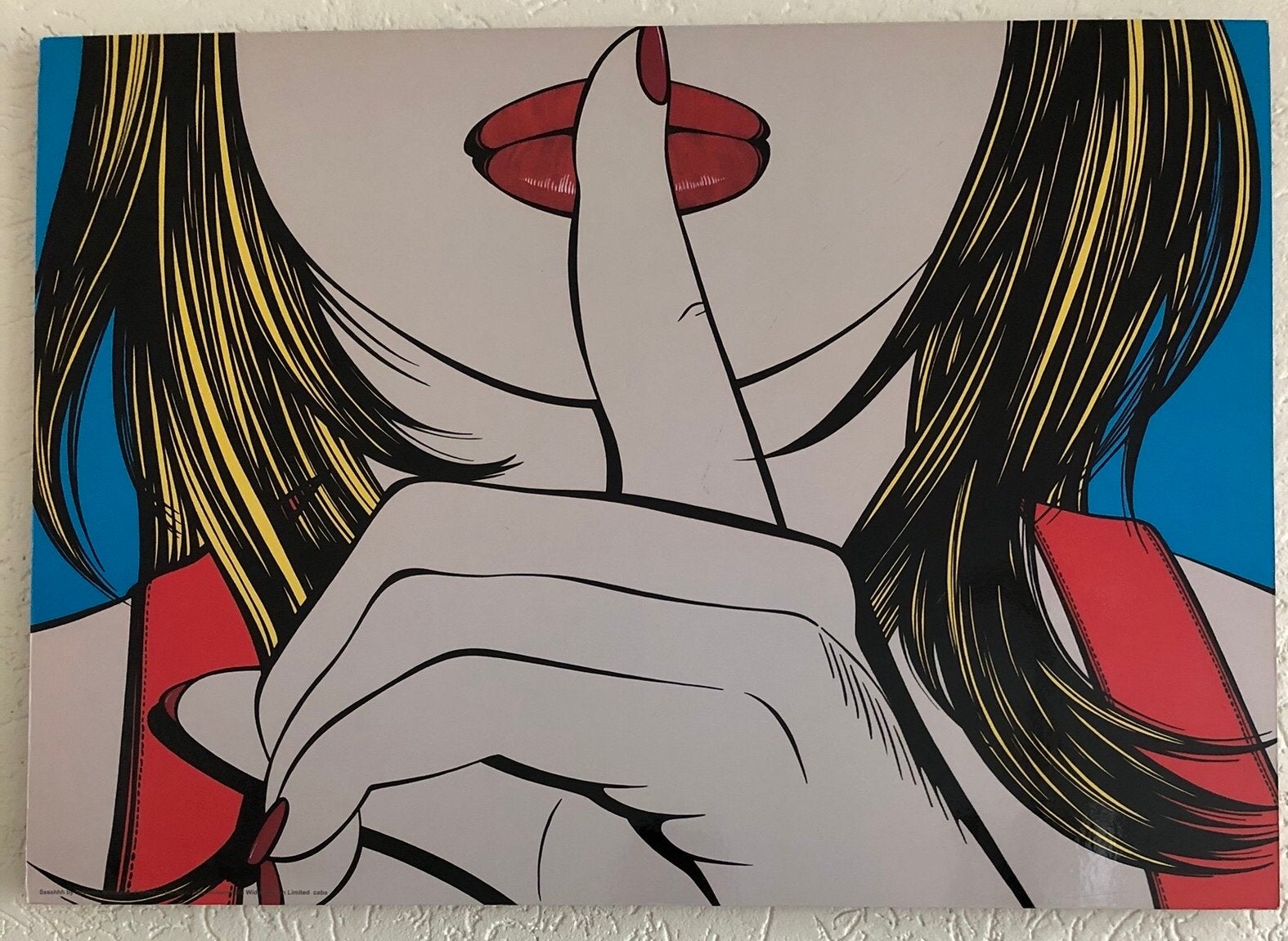 Sssshhh - Deborah Azzopardi - Pop Art Print, Ophalen