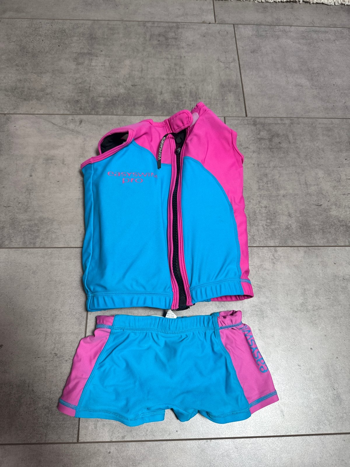 EasySwim Zwemvest en Zwembroekje Roze/Blauw, Gebruikt, Jongetje of Meisje, Overige maten, Ophalen of Verzenden