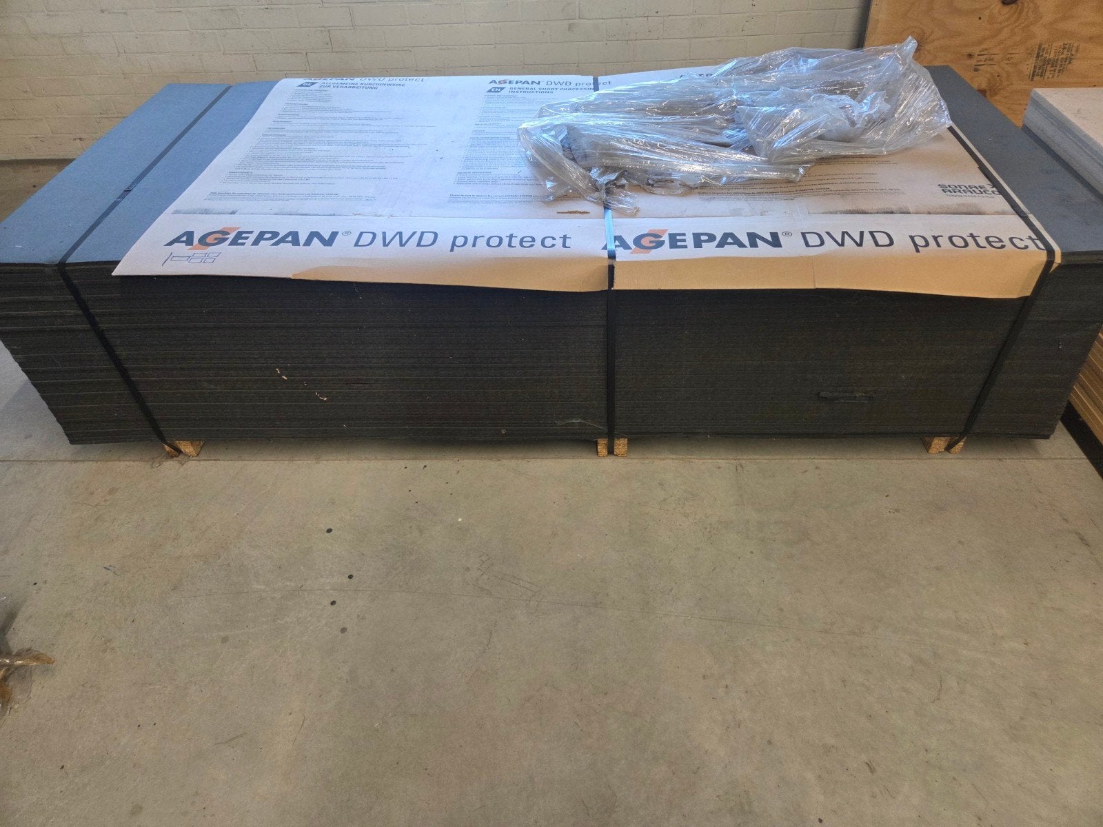 Zwarte MDF Platen, Doe-het-zelf en Verbouw, Platen en Panelen, Ophalen