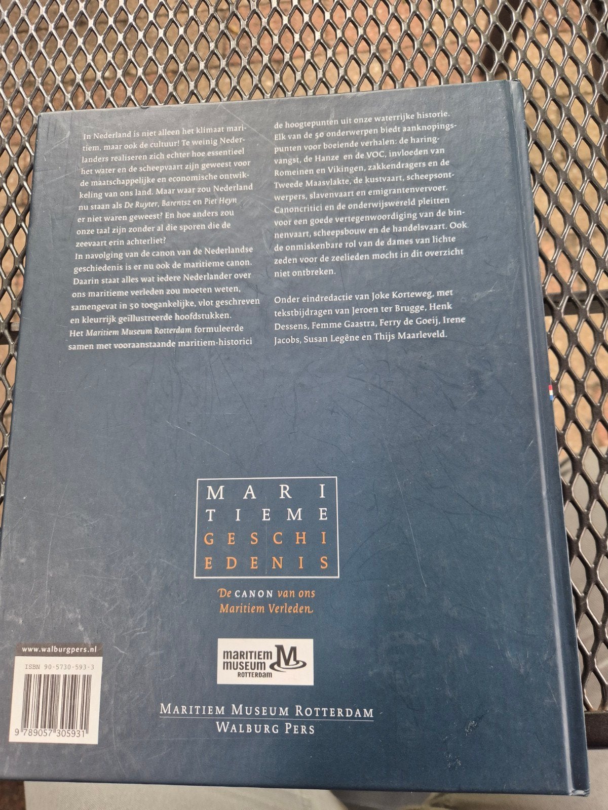 Maritieme Geschiedenis: De Canon van ons Maritiem Verleden, Ophalen of Verzenden, 20e eeuw of later, Zo goed als nieuw, Joke Korteweg (redactie), Jeroen ter Brugge, Henk Dessens e.a.