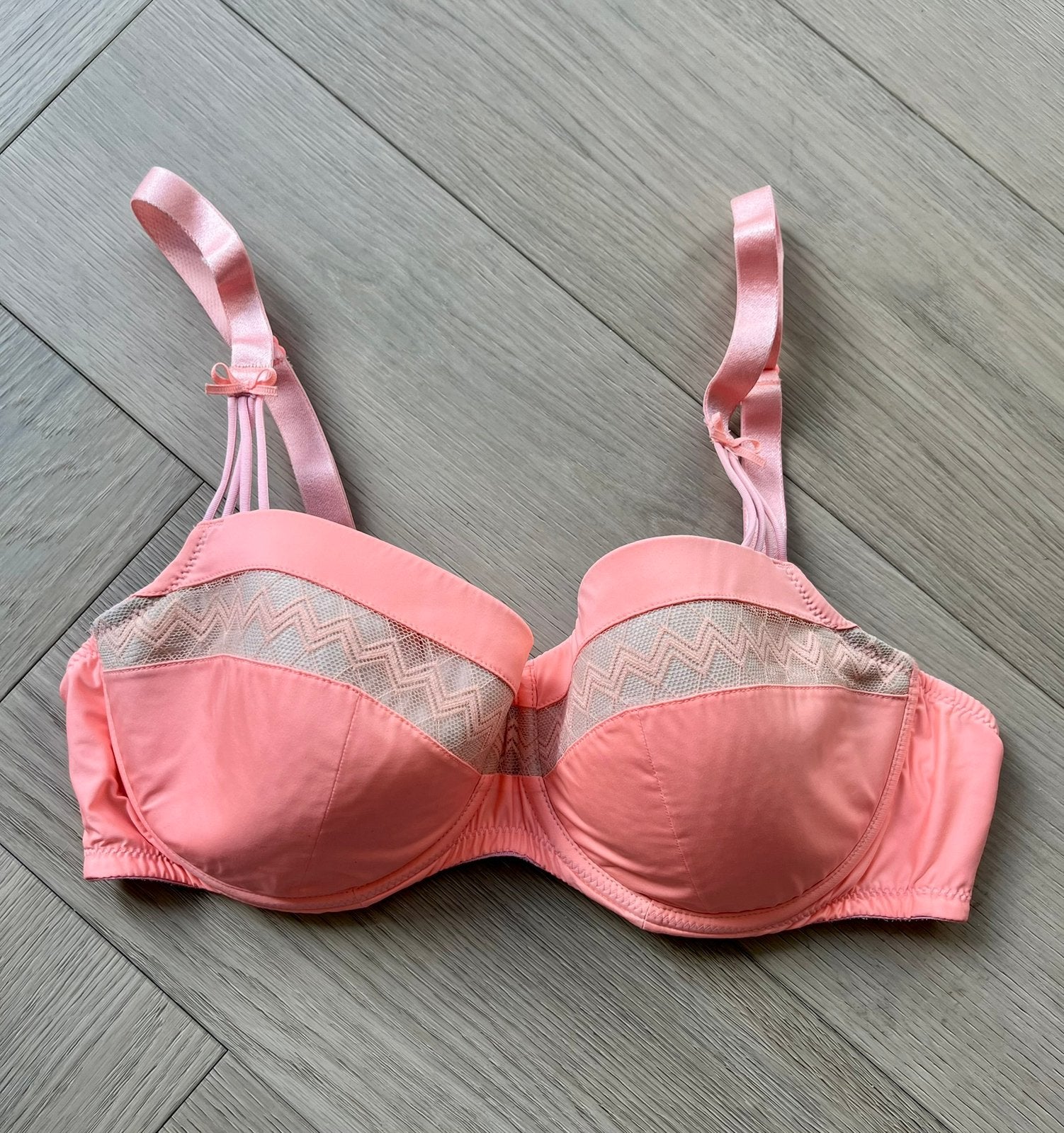 Prima Donna Twist 80C Zigzag Zalm (LEES BESCHRIJVING), Ophalen of Verzenden, BH, Roze