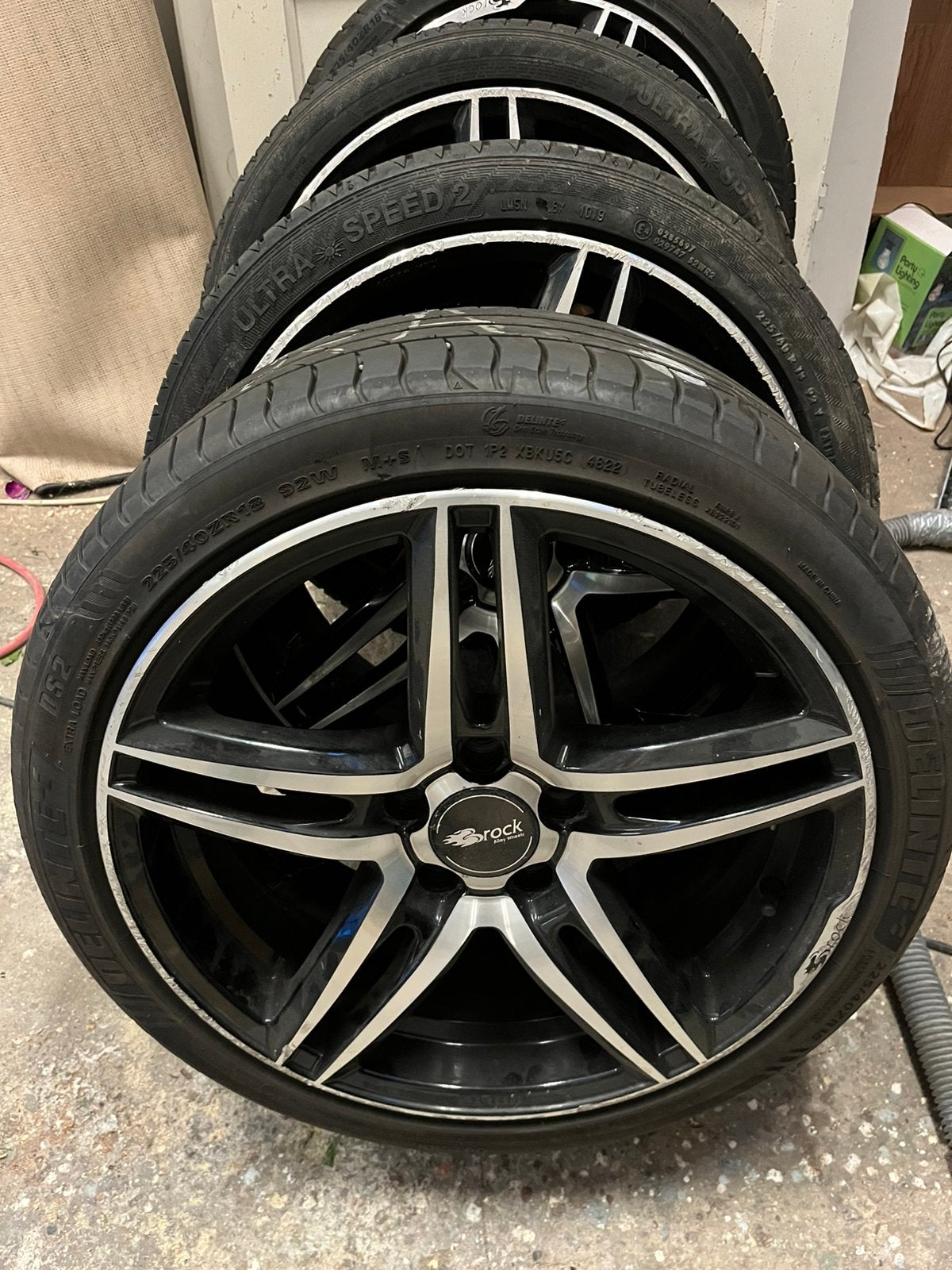 Wielen set golf 5, Auto-onderdelen, Banden en Velgen, Ophalen of Verzenden, Zomerbanden, Banden en Velgen