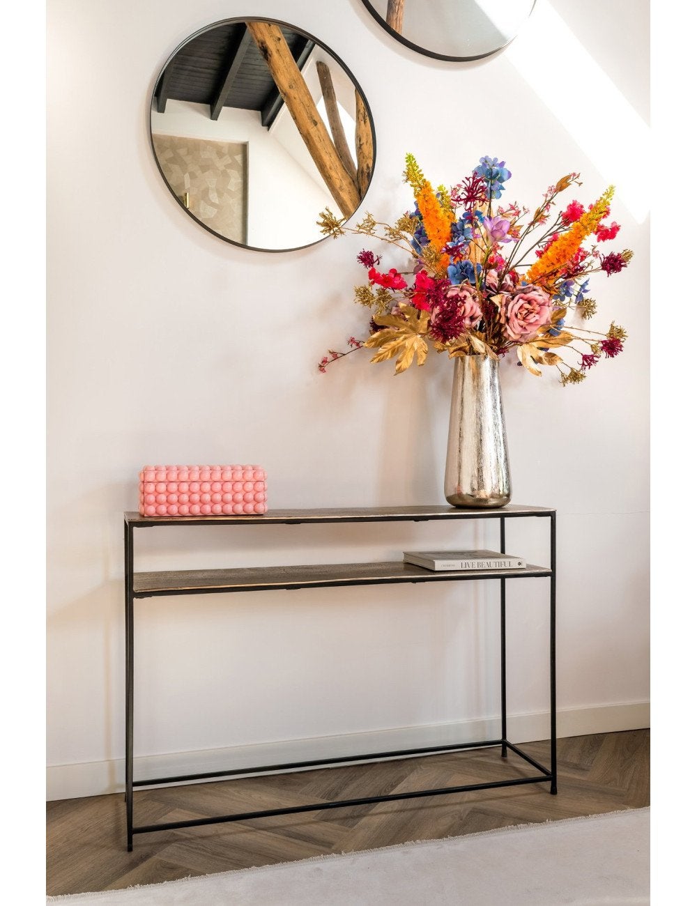 Richmond Chandon wandtafel, 100 tot 150 cm, Nieuw, Ophalen of Verzenden, Metaal
