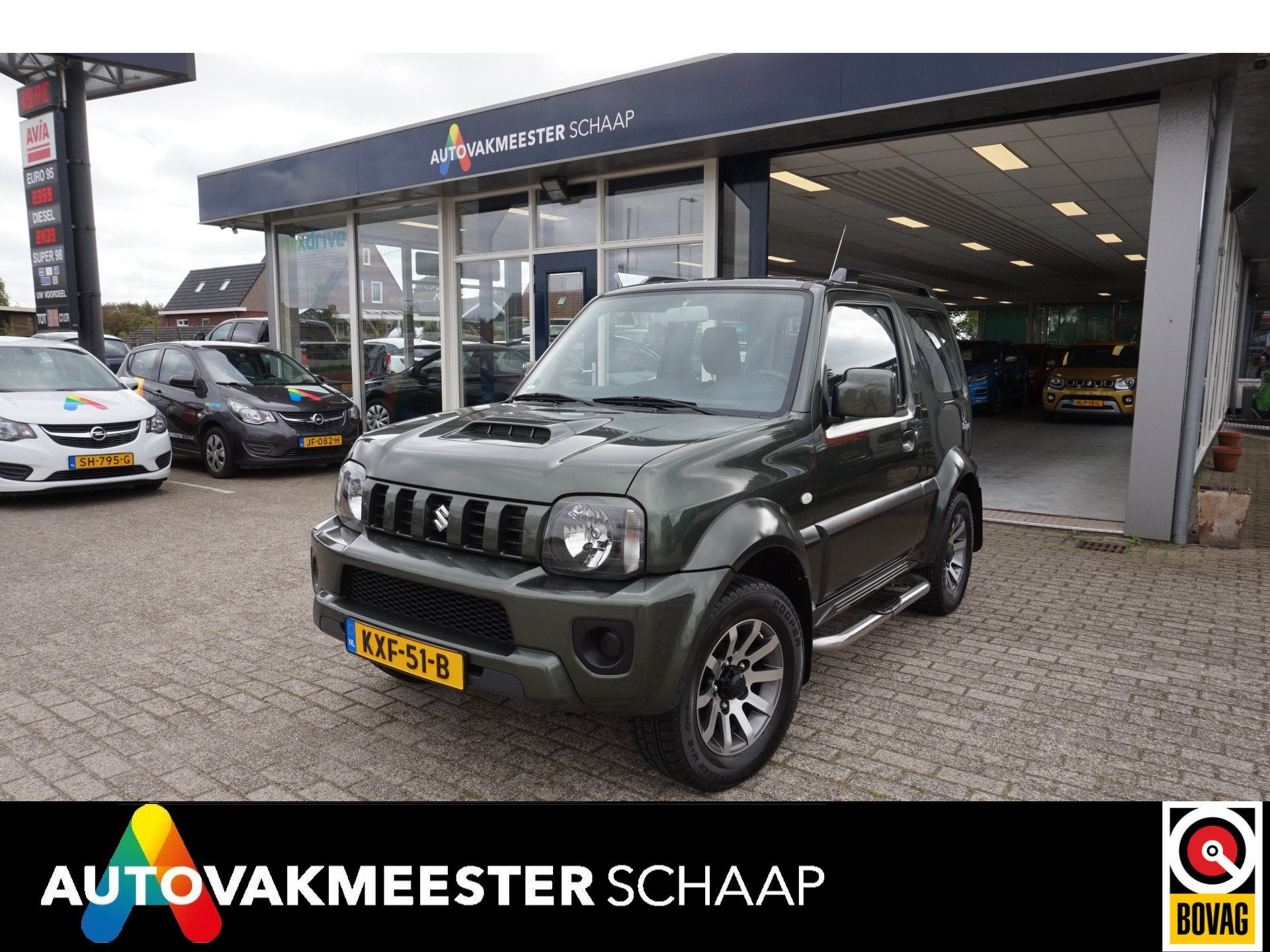 Suzuki Jimny 1.3 Exclusive Automaat Incl nw apk/beurt & 12 m, Auto's, Automaat, 12 maanden, Euro 6, 4 stoelen