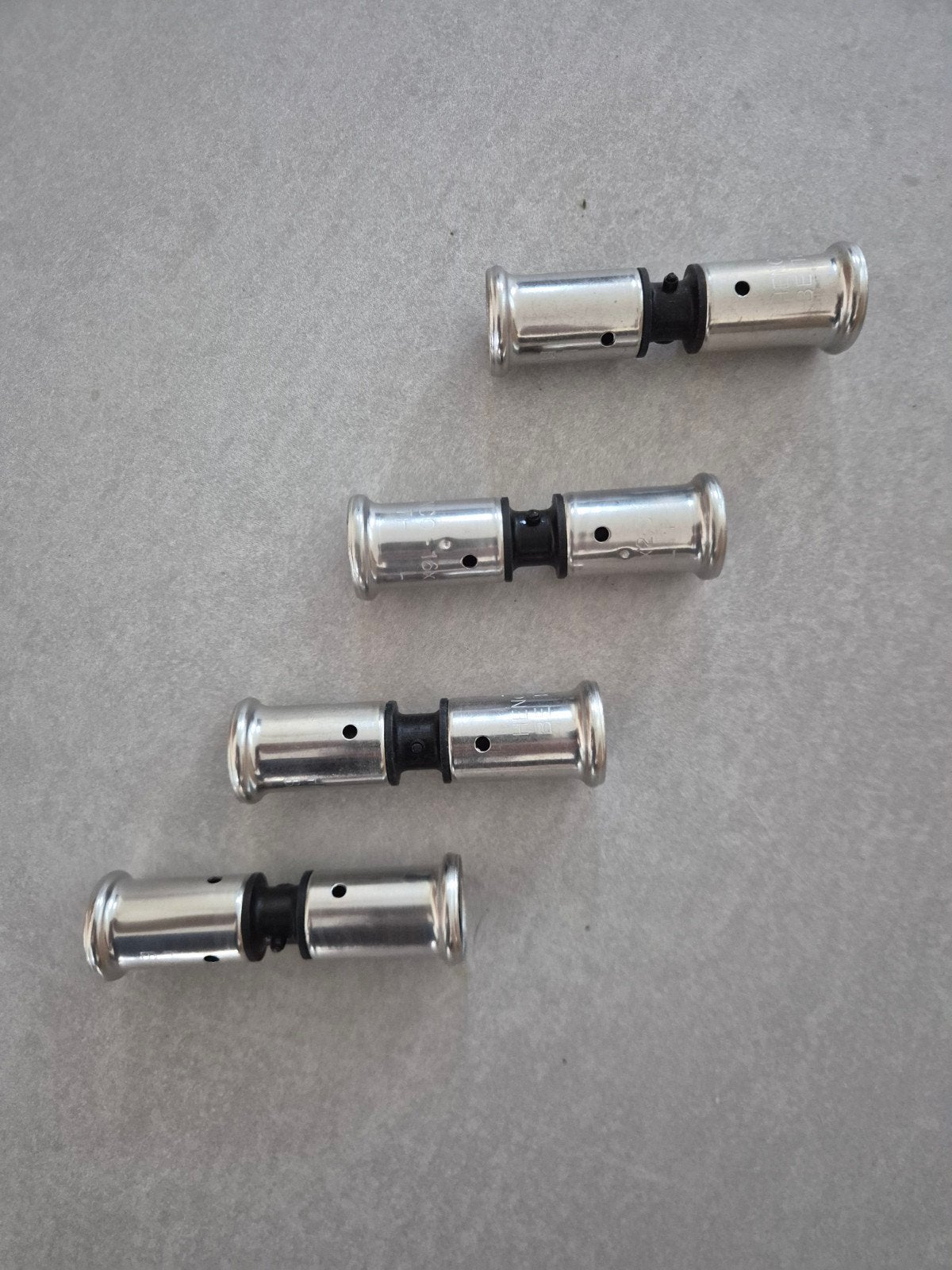 Henco pers koppeling 16 mm - 4 stuks, Ophalen of Verzenden