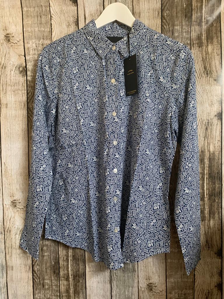 Maison Scotch super mooie blouse (Maat S) NIEUW!, Verzenden, Nieuw, Maat 36 (S), Blauw