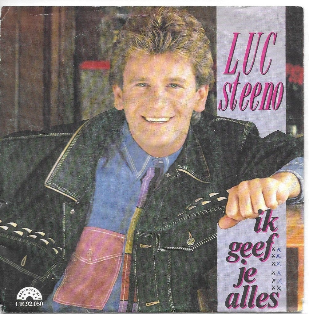 Vinyl Single Luc Steeno, Cd's en Dvd's, Vinyl Singles, Ophalen of Verzenden, Gebruikt, Nederlandstalig