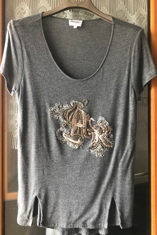 American Retro top maat 40NL., Kleding | Dames, Tops, Maat 38/40 (M), Nieuw, Ophalen of Verzenden, Korte mouw