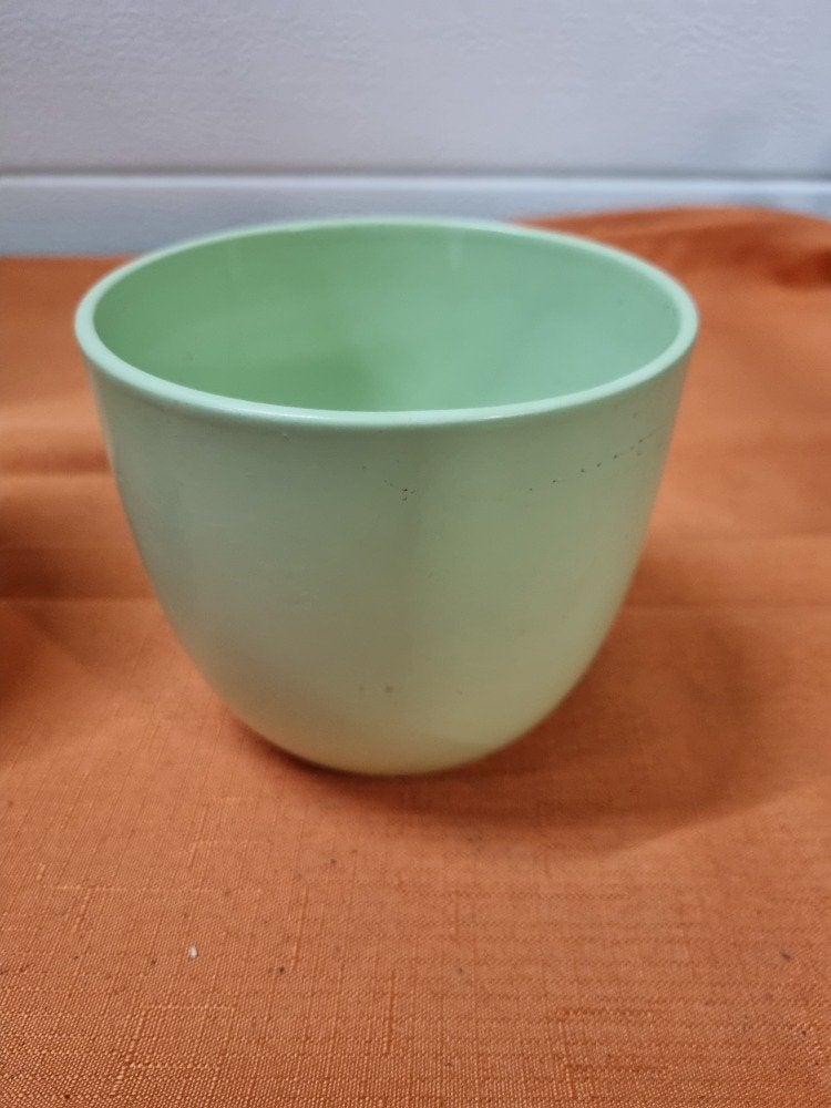 bloempot mint groen aardewerk, Ophalen of Verzenden, 'T Olde Gre-j, Info@toldegrej.nl, Endepoelstraat 20f Didam