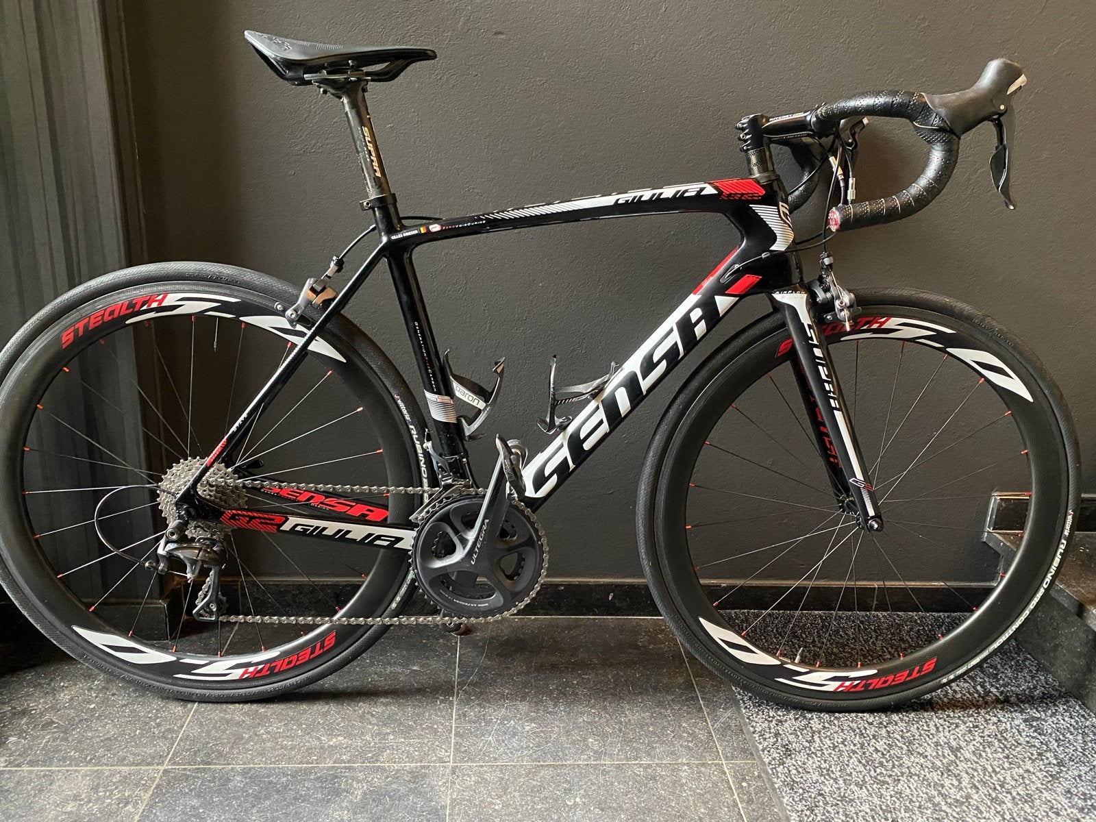 Sensa Giulia Racefiets Shimano Ultegra, 28 inch, Gebruikt, Carbon, Meer dan 20 versnellingen