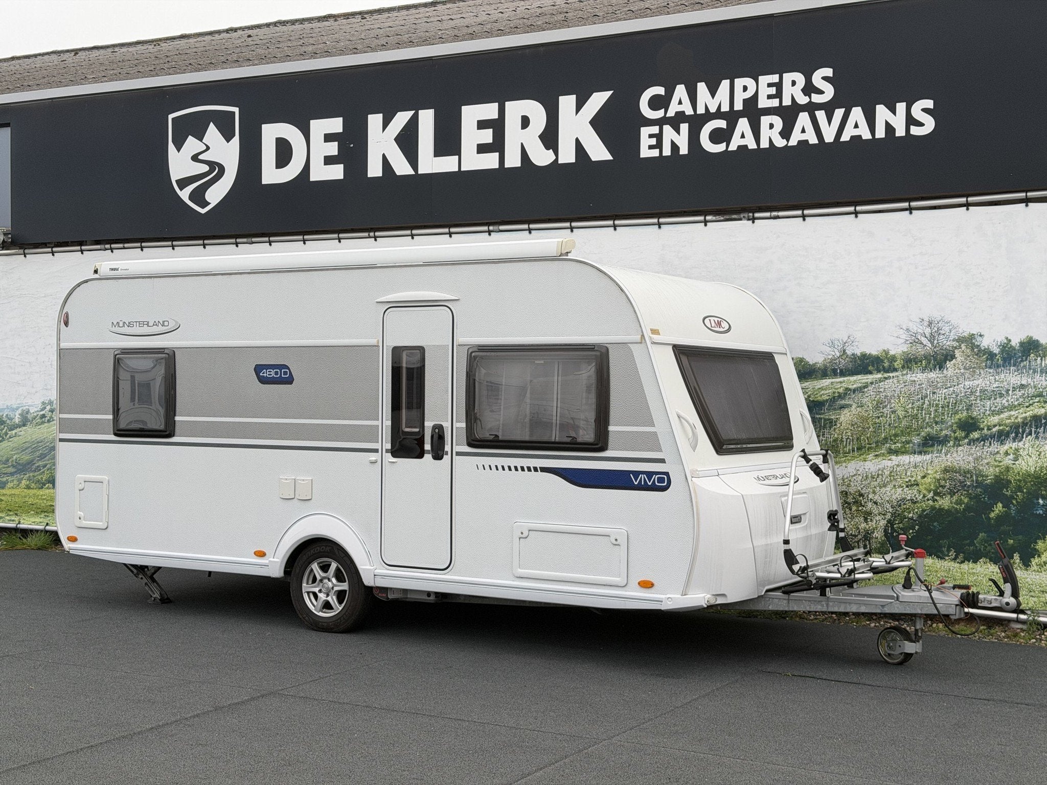 LMC 480 Munsterland VIVO D (bj 2015), Bedrijf, Info@deklerkcaravans.nl, 1000 - 1250 kg, Haarlemmerstraat 1b
2182 HA  HILLEGOM