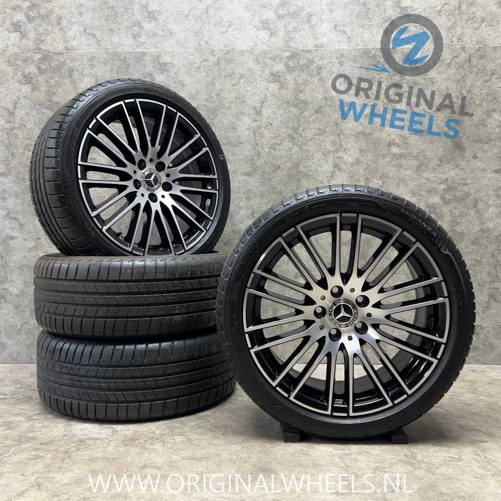 18 inch originele velgen + zomerbanden MB A B C CLA klasse, 18 inch, Gebruikt, Banden en Velgen, Ophalen of Verzenden