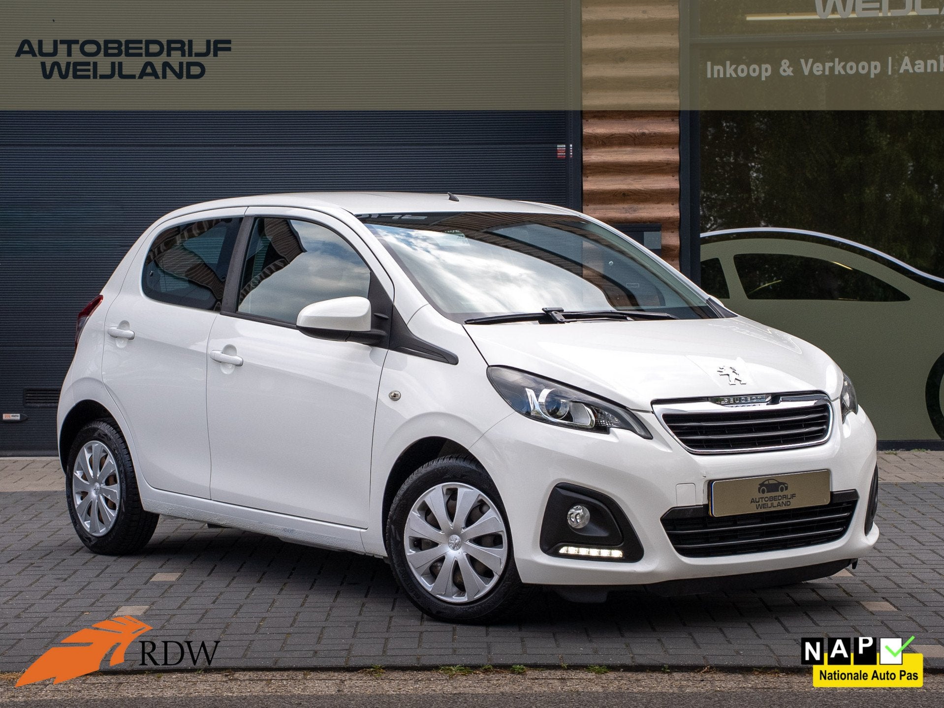 Peugeot 108 1.0 e-VTi Active Apple Carplay en BTW-auto I 1st, Voorwielaandrijving, Stof, Gebruikt, 4 stoelen