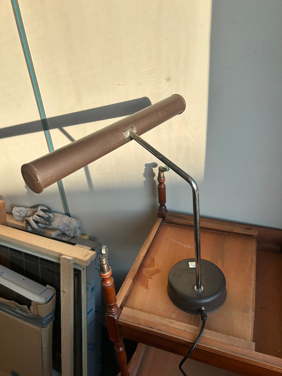 Vintage space age lamp niet werkend, Ophalen