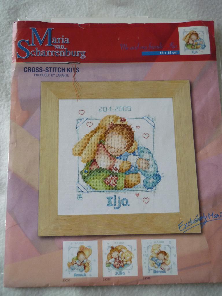 Borduurpatroon Maria van Scharrenburg Friends 15x15 cm, Ophalen of Verzenden, Gebruikt, Handborduren, Patroon
