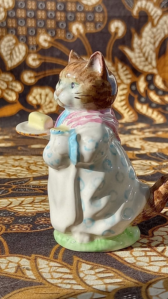 Ribby mooi oud Engels Beatrix Potter beeldje van Beswick., Antiek en Kunst, Ophalen of Verzenden