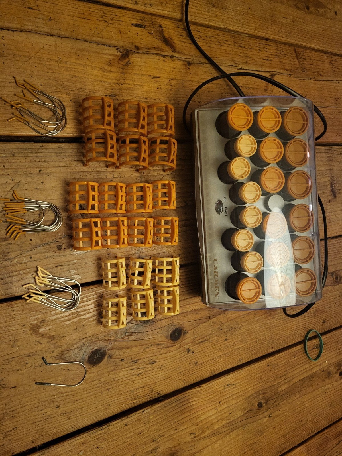 Carmen C4020 Haarrollerset compleet, Ophalen of Verzenden, Gebruikt, Krultang of Stijltang