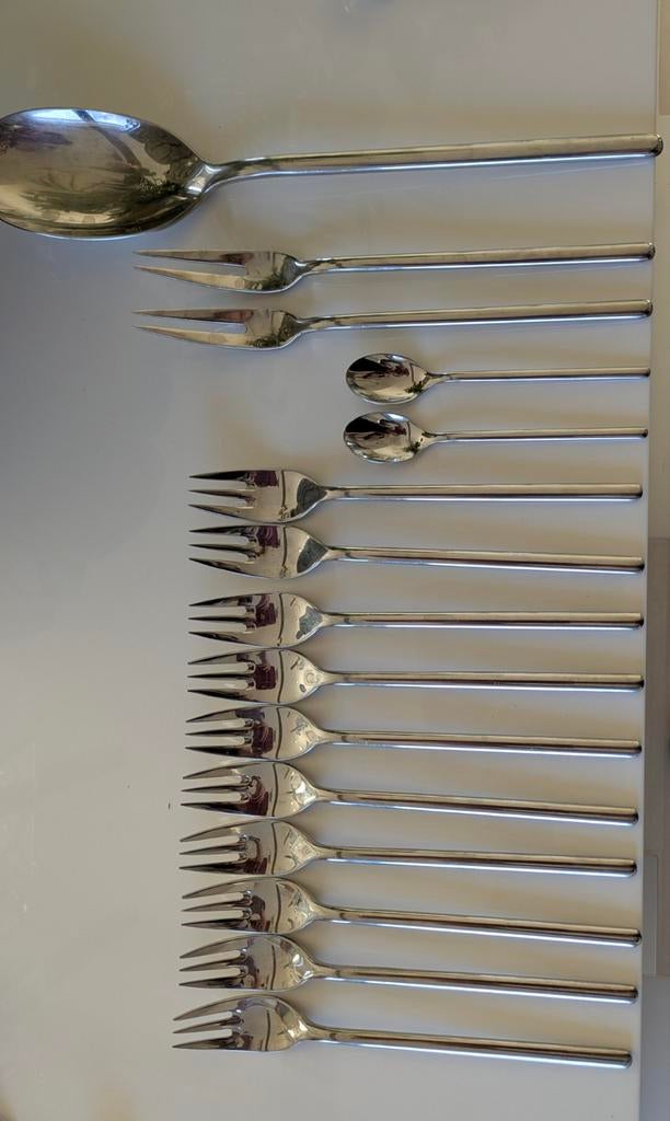 Wilkens 18/10 Design Bestek - 15-delige set, Antiek en Kunst, Ophalen of Verzenden