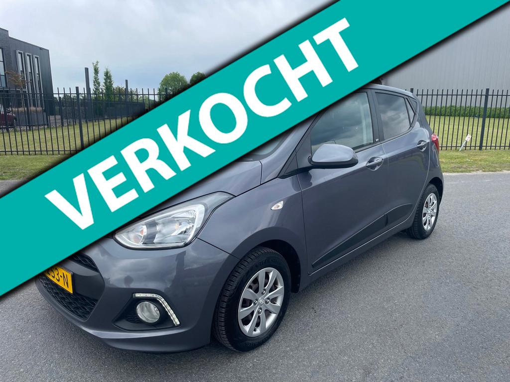 Hyundai I10 1.0i i-Motion Go! 2017|Bluetooth|Clima|Cruise|Le, Voorwielaandrijving, Gebruikt, 4 stoelen, 23 km/l