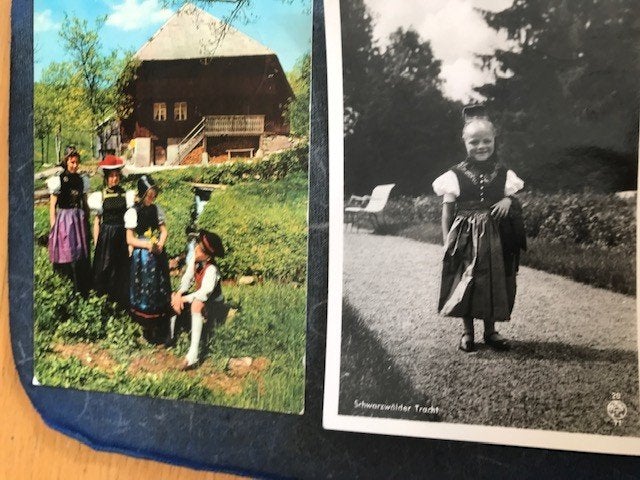 Duitse klederdrachten, Ophalen, Voor 1920, Ongelopen, Sterren en Beroemdheden