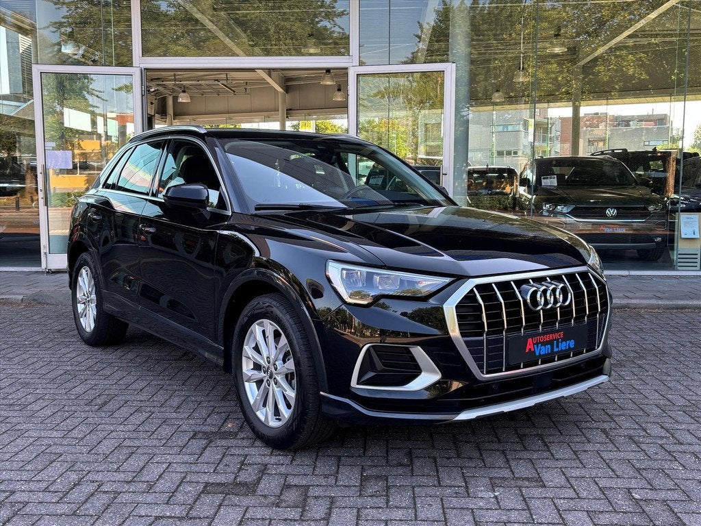 AUDI Q3 35 TFSI 150pk S tronic Advanced| Trekhaak|Adapt. Cru, Auto's, 12 maanden, Stof, 4 cilinders, Zwart