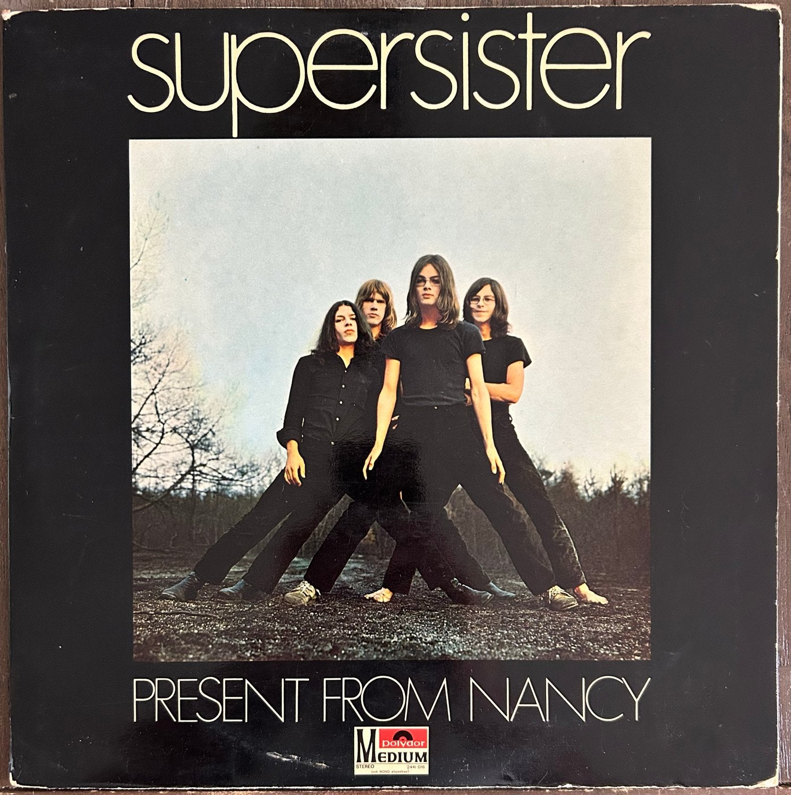 Supersister - Present From Nancy LP (1970) Polydor Medium, LP, Gebruikt, Reissue, Ophalen of Verzenden