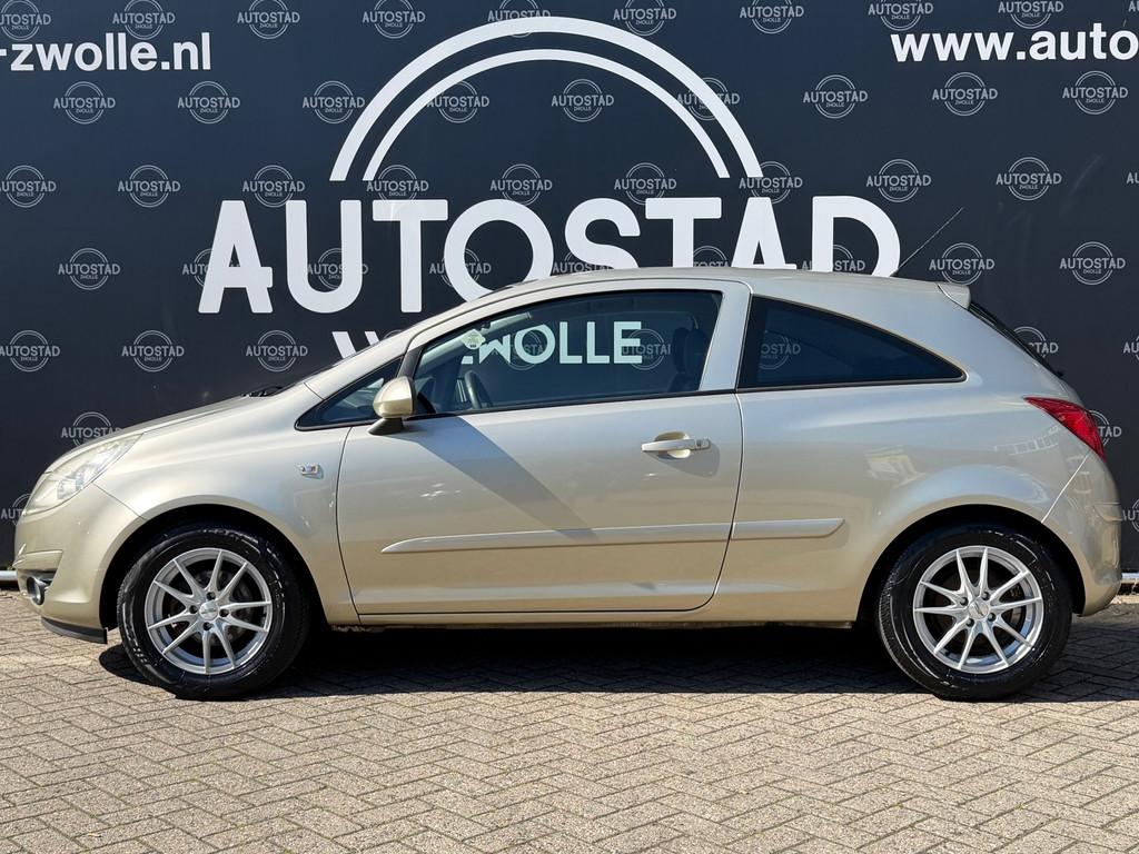Opel Corsa 1.4-16V Enjoy Automaat / NL-Auto / 2e Eigenaar /, Auto's, 4 cilinders, Origineel Nederlands, Bedrijf, 1000 kg