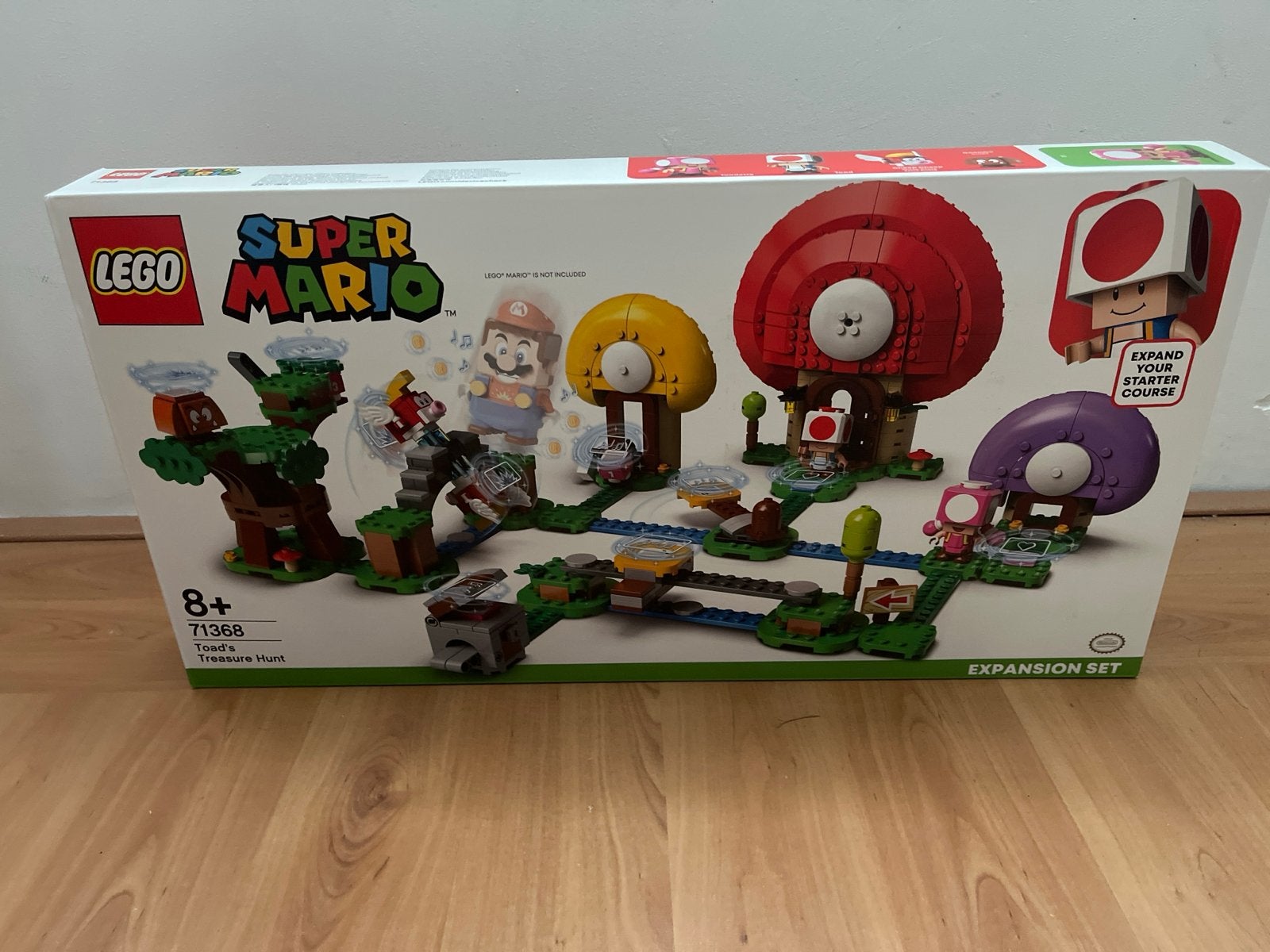 Lego Super Mario 71368 Toad's Schatzoektocht Uitbreidingsset, Ophalen, Overige thema's, Lego, Nieuw